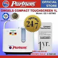 Owgels Compact Touchscreen Oxygen Concentrator with Atomizing function 1L Model: OZ-1-08TMO