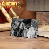 1/2/5/10PCS Personalized Photo & Message PVC Wallet Cards,Custom Photo & Message PVC Wallet Card, Cu