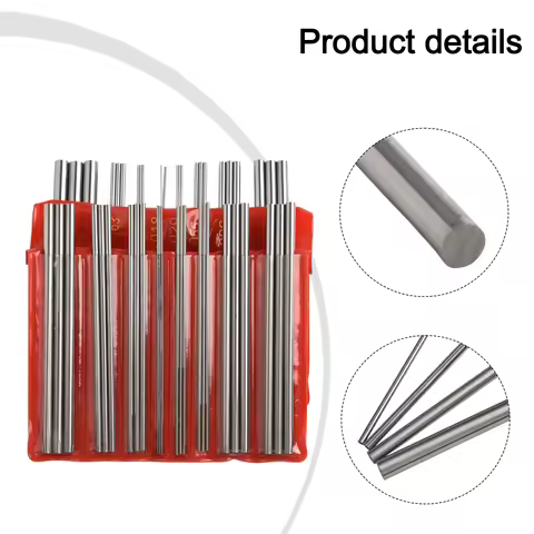 48pcs Thread Measuring Wire Set 0.5mm To 6mm Pitch Thread Wire 3-wire Test Wires For Measure Externa
