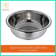 ◷ ✙ Stainless Steel Home Kitchen Sink Bathroom Laundry Deep Basin Planggana MINI Palanggana 36CM