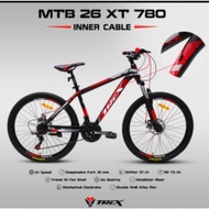 TERJAMIN Sepeda Gunung MTB 26 inch TREX XT 780