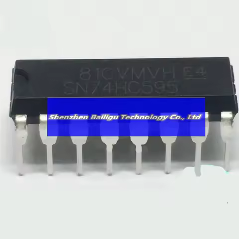 60PCS SN74HC595N DIP-16 SN74HC595 NEW and Original in Stock