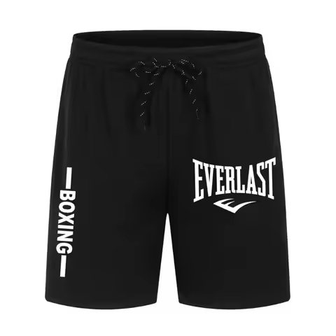 Everlast Men's Quick Dry Breathable Stretch Shorts Summer Surfing Beach Fashion Sports Fitness Leisu