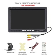 9-36V Car Monitor Backcar Camera Car Rear View Monitor Camera Kit TFT LCD Car Monitor 7 Inch Screen