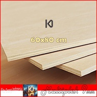 Multiplek 9mm 60x80 cm | Triplek 9mm 60x80 cm