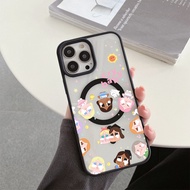 Crybaby Magnetic phone Casing For iphone 12 13 14pro 15 16pro max