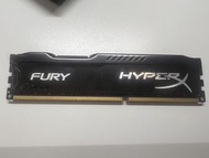 Kingston HyperX Fury DDR3 1866MHz 8GB 家用台式機內存 RAM (黑色電競馬甲條)