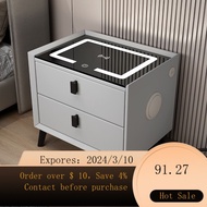 superior productsMultifunctional Smart Bedside Table Wholesale Simple Storage CabinetinsWind Bedroom Mini Locker Small B