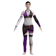 LoL Arcane Jinx Cosplay Jumpsuit - Adult Party Costume