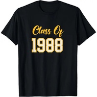 1988 37th Anniversary Birthday Gift For Men And Women 37 Years Old Classic T-Shirt Unisex Streetwear