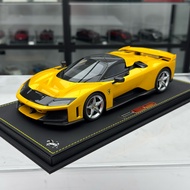 Hobby Diecast 1:18 Scale BBR Ferrari F80 Yellow Vehicle  Model Car Collection Limited Edition 80 uni