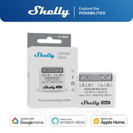 Shelly EM Mini Gen4 Matter Compact Energy Meter Monitor energy Wifi 16A Zigbee Modify Existing Wall 