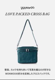 Seventeen Artist Made WONWOO Love Packed Cross Bag 相機袋