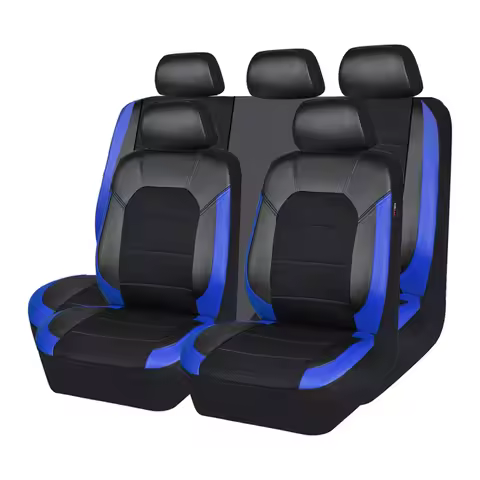 Leather Car Seat Cover For Full Set Interior Accessories For BMW E91 F30 Golf 7 E30 Passat b6 Toyota