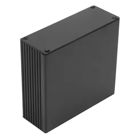 Circuit Board PCB Instrument Aluminum Cooling Box Electronic Project Enclosure Case Electronic Proje