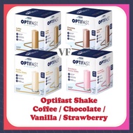 [NEW Packaging] Nestle OPTIFAST Shake Vanilla/Coffee/Chocolate/Strawberry-Very Low Calorie Drink for