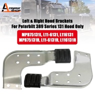 New Left & Right Hood Brackets Set MPB75131L MPB75131R for Peterbilt 389 131