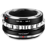 K&amp;F Concept Lens Adapter for Nikon G AF-S Mount Lens to Nikon Z Z6 Z7 Camera Body