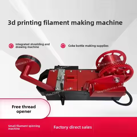 Desktop 3D Filament Maker & Mini Plastic Extruder for PET Bottles