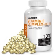 BRONSON NATURAL VITAMIN E COMPLEX 400 IU - Isi 100