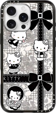 CASETiFY รักโบว์ KT อะคริลิคใสแมวกับเคส Magsafe สำหรับ IPhone 17 Pro Max/ 17 16 15 14 13 Pro Max เคส