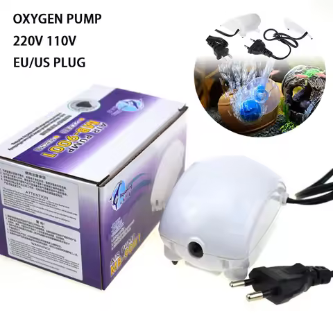 2.5W aquarium oxygen pump fish tank miniature air compressor oxygen pump aquarium fish tank oxygen p
