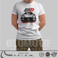 AUTOMOTIVE T-SHIRT AE 86 TAKUMI INITIAL D SERIES