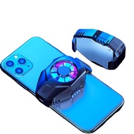 Phone Cooler Phone Cooling Pad Phone Stand Mini Cooler Fan Smartphone Gaming Cooler