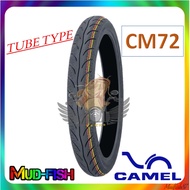 TAYAR CAMEL CM72 50/90-17, 60/90-17, 70/90-17, 80/90-17 TYRE TUBETYPE DIAMOND