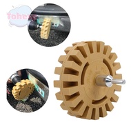 TOHESP Eraser Wheel Pad, Pneumatic Rubber 20/25mm Rubber Disk Decal, Portable Eraser Wheel Car Stick