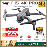 SJRC F11 / F11S 4K Pro Drone 4K Profesional GPS 3KM EIS 2-Axis Gimbal Camara Drones 5G Wifi FPV Brushless Foldable RC Quadcopter