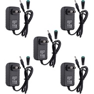 Penyesuai Bekalan Kuasa 12V 2A, Transformer SNKIZN 120VAC ke 12VDC dengan Jack Output DC 5.5x2.1mm, 