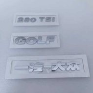 Suitable for GOLF 6 Height 7 Car Stickers Car Labels GOLF TSI Rear Letter Labels Tail Labels Decorat