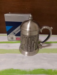 Malaysia 馬來西亞 tumasek pewter 有蓋錫杯