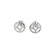 B1346 Women's earrings with UHA white stones, super durable