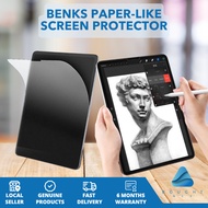 Benks Paper-Like Screen Protector For iPad Air 5/4/10.2/Pro 11/12.9/Mini 6/5/4/9.7 Screen Protector Anti Finger Print