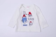 (0-24)限量外國出口英國栢靈頓小熊Paddington bear 長袖tshirt