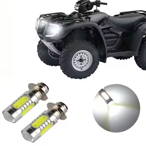 H6 H6M P15D LED Headlight Motor 6500K White LED Bright Motorcycle 12V Moto Bulb For Yamaha Raptor 70