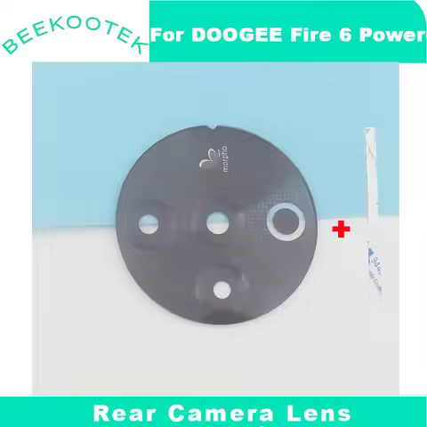 Original DOOGEE Fire 6 Power Fire 6 Rear Camera Lens Cell Phone Back Camera Lens Glass Cover For DOO