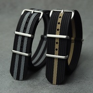 NATO NATO NATO Nylon Braided 20 22MM Color Adapt to Tito Omega Flawless Men Strap Waterproof