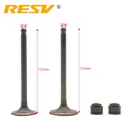 RESV for Suzuki QS100T QS100T-A QS125T-2 QS125T-2A QS125T-4 33G QS 100 125 CC Valve Intake Exhaust S