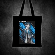 LUMEN ARKNIGHTS anime Printed tote bag canvas