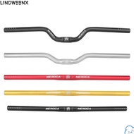 LINDW99NX Bicycle Riser Handlebar, Straight/Swallow MEROCA Bike Handlebar, Durable Aluminum Alloy 25