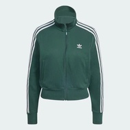 adidas 愛迪達 外套 女款 運動立領外套 KNITTED TOP OR 綠 IW3162