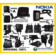 Nokia Charger 100%Original SMALL HEAD PLUG N70 1202 1280 N73 1661 & LARGE FOOT PLUG 6600 7610 3230 6