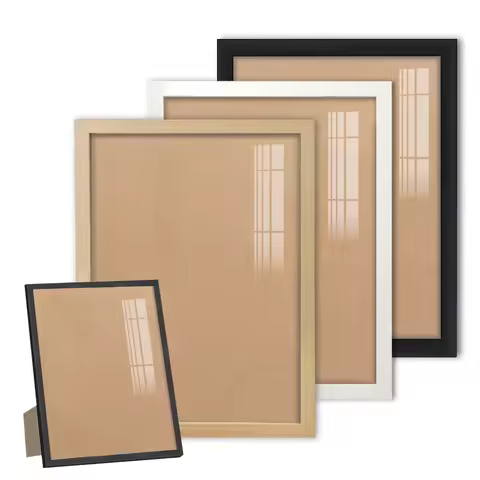 21x30cm&30x40cm Black and White Photo Frame Hung on Wall art Photo Frame Poster Certificate Canvas D