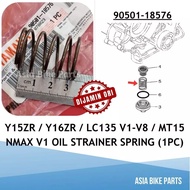 100% ORIGINAL YAMAHA Y15ZR / Y16ZR / LC135 V1- V8 / NMAX / MT15 SPRING 4T OIL 0 90501-18576 STEAINER