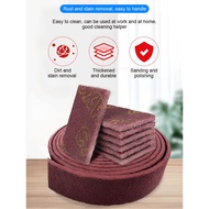 【3X Scrubbing Power】Diamond Fiber Scouring Pad Heavy Duty Stain Remover/Kitchen Cookware Cleaner/Rus