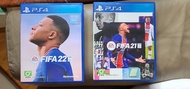 PS4 FIFA 21 and FIFA 22