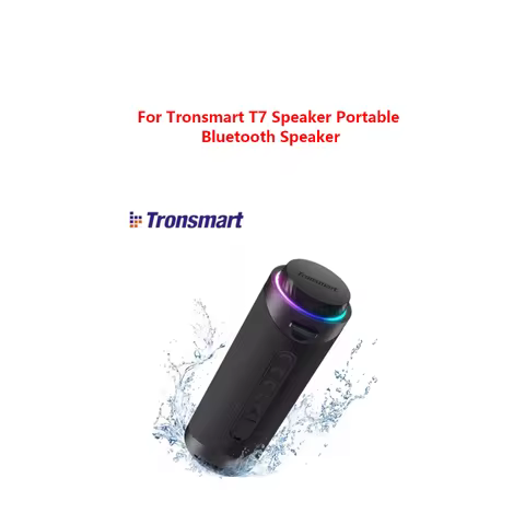 New For Tronsmart T7 Speaker Portable Bluetooth Speaker with 360 degree Surround Sound, LED MED Mode